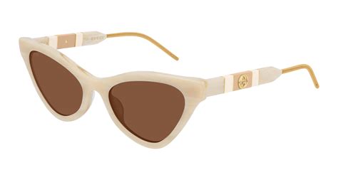 gucci cat eye square|gucci cat eye sunglasses beige.